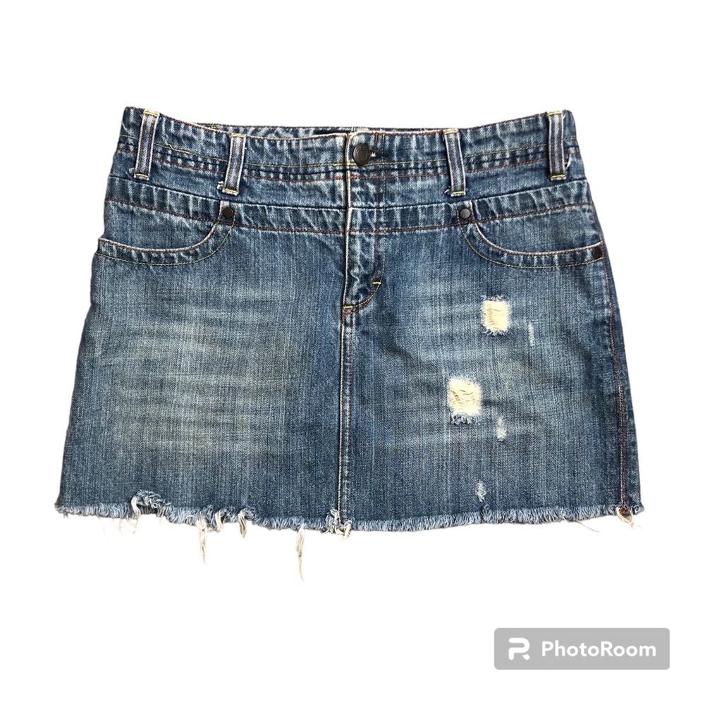 American Eagle Outfitters Denim Mini Skirt Womens 6 Preppy Summer Spring Y2K